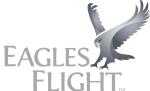 Eagles Flight Asia logo gray